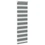 Estor cebra gris oscuro 40x150cm tejido ancho 35,9 cm poliéster by , Blinds and blinds - Ref: Foro24-4014119, Price: 15,04 €,...