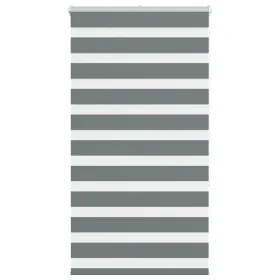 Estor cebra gris oscuro 70x150cm tejido ancho 65,9 cm poliéster by , Blinds and blinds - Ref: Foro24-4014125, Price: 24,64 €,...