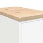 Armario de almacenamiento para garaje blanco 30x51x85 cm by , Armarios industriales - Ref: Foro24-860553, Price: 55,10 €, Dis...