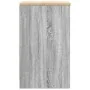 Armario de garaje de madera maciza pino gris Sonoma 30x51x85 cm by , Armarios industriales - Ref: Foro24-860558, Price: 54,29...