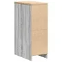 Armario de garaje de madera maciza pino gris Sonoma 30x51x85 cm by , Armarios industriales - Ref: Foro24-860558, Price: 54,29...