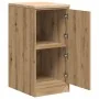 Armario de almacenamiento para garaje Roble Artesano 40x51x85cm by , Armarios industriales - Ref: Foro24-860570, Price: 62,46...