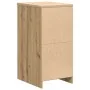 Armario de almacenamiento para garaje Roble Artesano 40x51x85cm by , Armarios industriales - Ref: Foro24-860570, Price: 62,46...