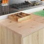 Armario de almacenamiento para garaje Roble Sonoma 40x51x85 cm von , Armarios industriales - Ref: Foro24-860564, Preis: 59,74...