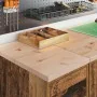 Armario de garaje de madera vieja 30x51x85 cm by , Armarios industriales - Ref: Foro24-860587, Price: 68,68 €, Discount: %