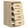 Armario de almacenamiento para garaje Roble Sonoma 40x51x85 cm de , Armarios industriales - Ref: Foro24-860591, Precio: 86,95...