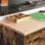 Armario de almacenamiento para garaje roble ahumado 40x51x85 cm | Tu tienda online para hogar, jardín y más Foro24.es