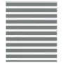 Estor cebra gris oscuro tejido ancho 130,9 cm poliéster by , Blinds and blinds - Ref: Foro24-4014138, Price: 31,06 €, Discoun...