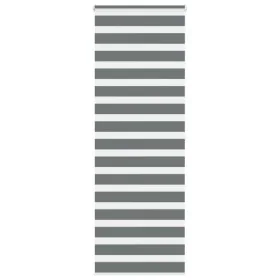 Estor cebra gris oscuro 75x200cm tejido ancho 70,9 cm poliéster by , Blinds and blinds - Ref: Foro24-4014152, Price: 27,09 €,...