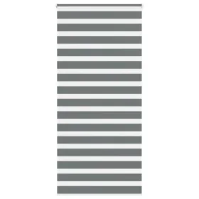 Estor cebra gris oscuro tejido ancho 100,9 cm poliéster by , Blinds and blinds - Ref: Foro24-4014184, Price: 26,64 €, Discoun...