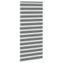 Estor cebra gris oscuro tejido ancho 100,9 cm poliéster de , Persianas y estores - Ref: Foro24-4014184, Precio: 24,41 €, Desc...