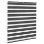 Estor cebra negro 135x150 cm tejido ancho 130,9 cm poliéster de , Persianas y estores - Ref: Foro24-4014242, Precio: 33,05 €,...