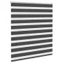 Estor cebra negro 125x150 cm tejido ancho 120,9 cm poliéster de , Persianas y estores - Ref: Foro24-4014240, Precio: 24,26 €,...