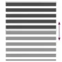 Estor cebra negro 125x150 cm tejido ancho 120,9 cm poliéster de , Persianas y estores - Ref: Foro24-4014240, Precio: 24,26 €,...