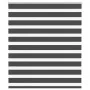Estor cebra negro 125x100 cm tejido ancho 120,9 cm poliéster de , Persianas y estores - Ref: Foro24-4014214, Precio: 22,75 €,...