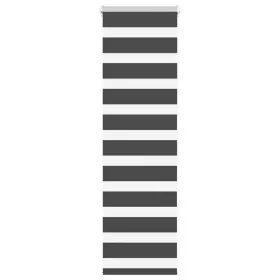 Estor cebra negro 55x100 cm tejido ancho 50,9 cm poliéster by , Blinds and blinds - Ref: Foro24-4014200, Price: 17,58 €, Disc...