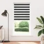 Estor cebra negro 110x230 cm tejido ancho 105,9 cm poliéster by , Blinds and blinds - Ref: Foro24-4014289, Price: 24,94 €, Di...