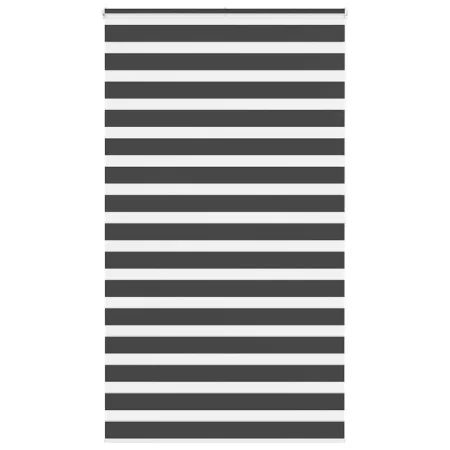 Estor cebra negro 135x200 cm tejido ancho 130,9 cm poliéster de , Persianas y estores - Ref: Foro24-4014268, Precio: 27,77 €,...