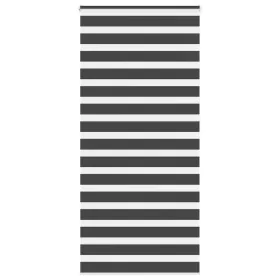 Estor cebra negro 110x200 cm tejido ancho 105,9 cm poliéster by , Blinds and blinds - Ref: Foro24-4014263, Price: 34,27 €, Di...