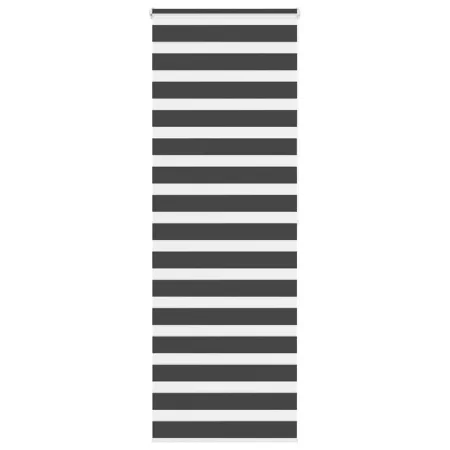 Estor cebra negro 75x200 cm tejido ancho 70,9 cm poliéster by , Blinds and blinds - Ref: Foro24-4014256, Price: 27,09 €, Disc...