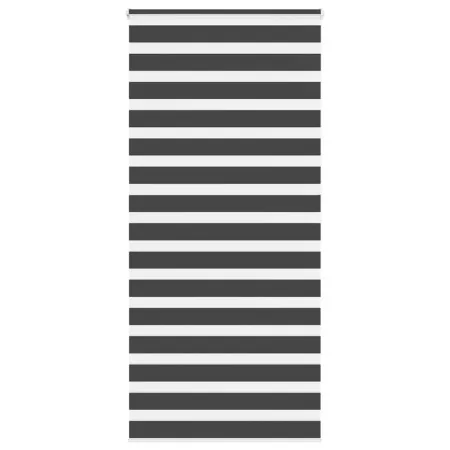Estor cebra negro 100x200 cm tejido ancho 95,9 cm poliéster von , Jalousien und Jalousien - Ref: Foro24-4014261, Preis: 32,56...