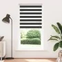 Estor cebra negro 100x200 cm tejido ancho 95,9 cm poliéster von , Jalousien und Jalousien - Ref: Foro24-4014261, Preis: 32,56...