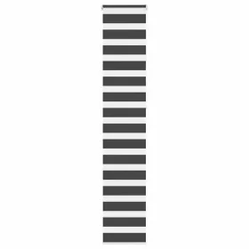 Estor cebra negro 40x230 cm tejido ancho 35,9 cm poliéster by , Blinds and blinds - Ref: Foro24-4014275, Price: 17,44 €, Disc...