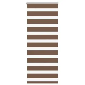 Estor cebra marrón 60x100 cm tejido ancho 55,9 cm poliéster by , Blinds and blinds - Ref: Foro24-4014305, Price: 19,03 €, Dis...