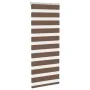 Estor cebra marrón 60x100 cm tejido ancho 55,9 cm poliéster by , Blinds and blinds - Ref: Foro24-4014305, Price: 19,03 €, Dis...