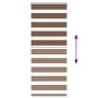 Estor cebra marrón 60x100 cm tejido ancho 55,9 cm poliéster by , Blinds and blinds - Ref: Foro24-4014305, Price: 19,03 €, Dis...