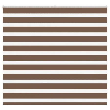 Estor cebra marrón 155x100 cm tejido ancho 150,9 cm poliéster by , Blinds and blinds - Ref: Foro24-4014324, Price: 30,90 €, D...
