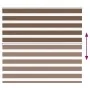Estor cebra marrón 155x100 cm tejido ancho 150,9 cm poliéster by , Blinds and blinds - Ref: Foro24-4014324, Price: 30,90 €, D...