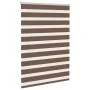Estor cebra marrón 100x100 cm tejido ancho 95,9 cm poliéster by , Blinds and blinds - Ref: Foro24-4014313, Price: 23,12 €, Di...