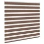 Estor cebra marrón 165x100 cm tejido ancho 160,9 cm poliéster by , Blinds and blinds - Ref: Foro24-4014326, Price: 27,12 €, D...