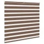 Estor cebra marrón 165x100 cm tejido ancho 160,9 cm poliéster by , Blinds and blinds - Ref: Foro24-4014326, Price: 27,12 €, D...