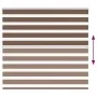Estor cebra marrón 165x100 cm tejido ancho 160,9 cm poliéster by , Blinds and blinds - Ref: Foro24-4014326, Price: 27,12 €, D...