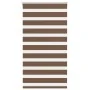 Estor cebra marrón 70x100 cm tejido ancho 65,9 cm poliéster by , Blinds and blinds - Ref: Foro24-4014307, Price: 20,17 €, Dis...