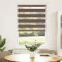 Estor cebra marrón 70x100 cm tejido ancho 65,9 cm poliéster by , Blinds and blinds - Ref: Foro24-4014307, Price: 20,17 €, Dis...