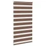 Estor cebra marrón 70x100 cm tejido ancho 65,9 cm poliéster by , Blinds and blinds - Ref: Foro24-4014307, Price: 20,17 €, Dis...