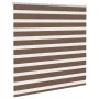Estor cebra marrón 140x150 cm tejido ancho 135,9 cm poliéster de , Persianas y estores - Ref: Foro24-4014347, Precio: 33,53 €...