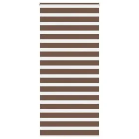 Estor cebra marrón 110x230 cm tejido ancho 105,9 cm poliéster by , Blinds and blinds - Ref: Foro24-4014393, Price: 32,56 €, D...