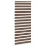 Estor cebra marrón 110x230 cm tejido ancho 105,9 cm poliéster von , Jalousien und Jalousien - Ref: Foro24-4014393, Preis: 32,...
