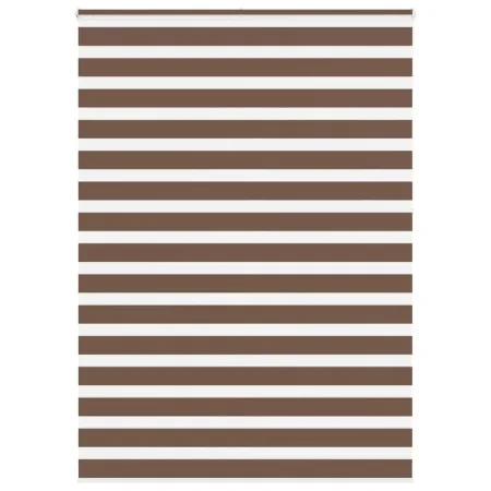 Estor cebra marrón 160x230 cm tejido ancho 155,9 cm poliéster by , Blinds and blinds - Ref: Foro24-4014403, Price: 36,37 €, D...