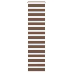 Estor cebra marrón 65x200 cm tejido ancho 60,9 cm poliéster by , Blinds and blinds - Ref: Foro24-4014358, Price: 22,58 €, Dis...
