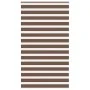 Estor cebra marrón 135x200 cm tejido ancho 130,9 cm poliéster | Tu tienda online para hogar, jardín y más Foro24.es