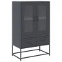 Aparador de acero antracita 68x39x111,5 cm by , Sideboards - Ref: Foro24-853364, Price: 145,96 €, Discount: %