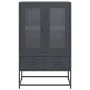 Aparador de acero antracita 68x39x111,5 cm by , Sideboards - Ref: Foro24-853364, Price: 145,96 €, Discount: %