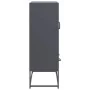 Aparador de acero antracita 68x39x111,5 cm by , Sideboards - Ref: Foro24-853364, Price: 145,96 €, Discount: %