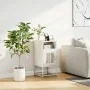 Mesita de noche acero laminado en frío blanco 36x39x78 cm by , Sideboards - Ref: Foro24-853415, Price: 60,90 €, Discount: %