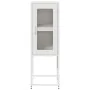 Aparador de acero laminado en frío blanco 36x39x107 cm by , Sideboards - Ref: Foro24-853403, Price: 70,29 €, Discount: %